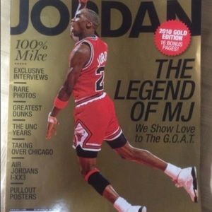 Slam magazine gold collectors edition Legend of MJ